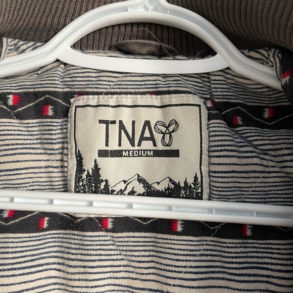 TNA grey warm jacket - Picture 3 of 4